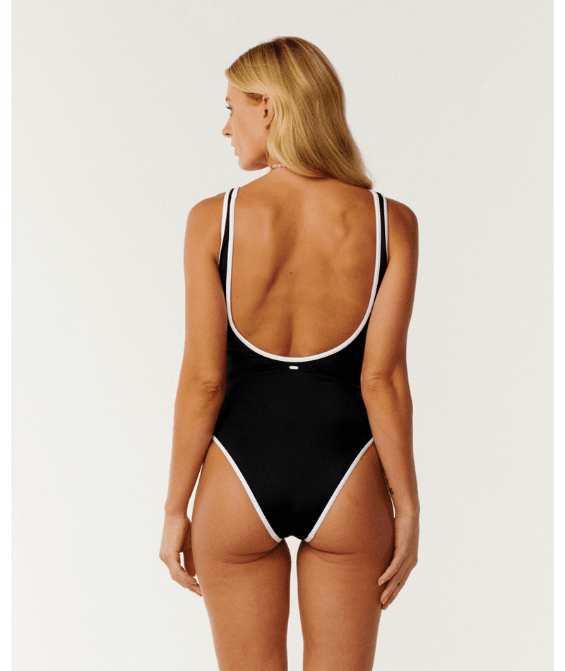 SURF PUFF 1 PIECE -Rip Curl0NWWSW-White/Black-2XS