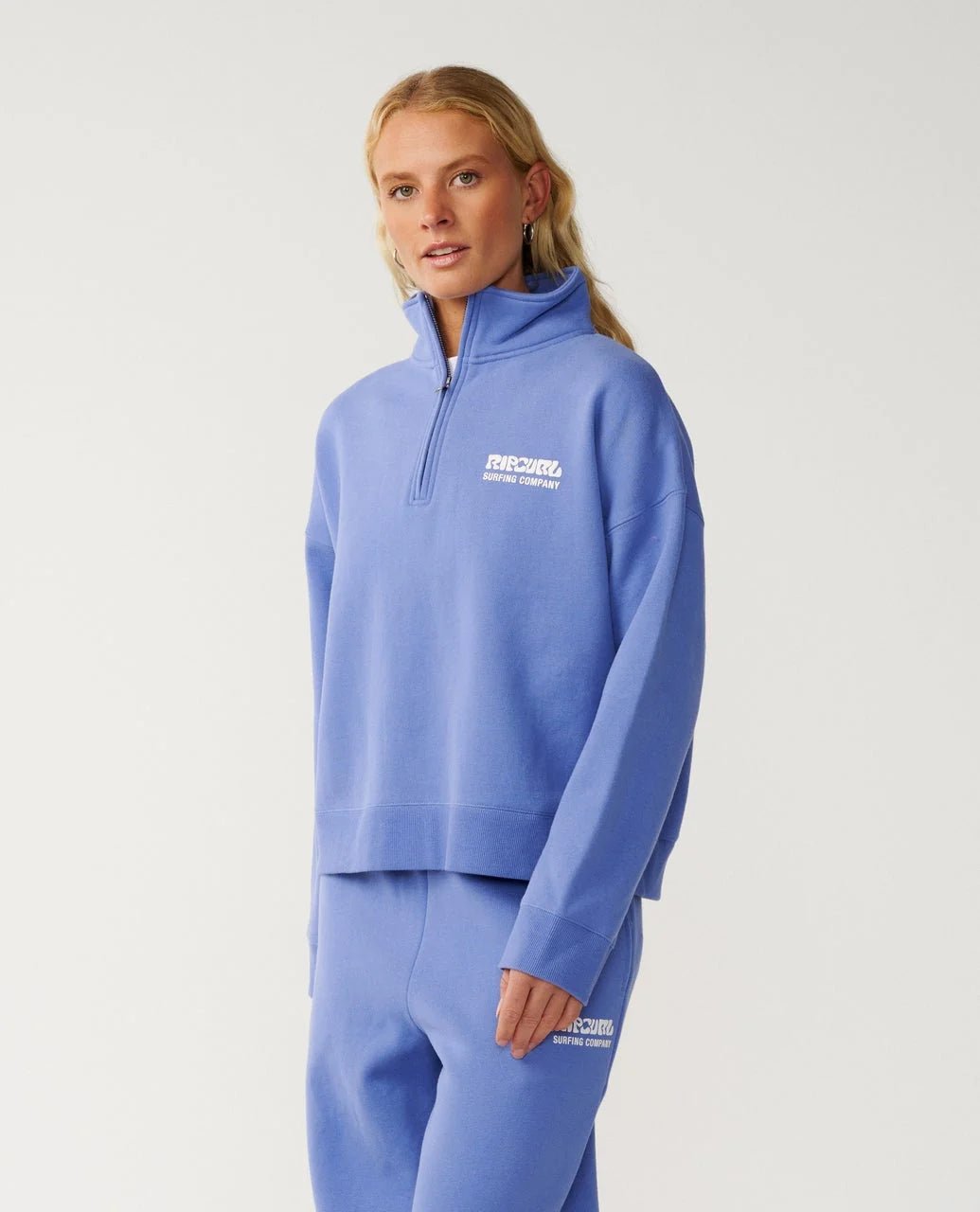 SURF PUFF 1/4 ZIP -Rip Curl07WWFL-CAYENNE-2XS