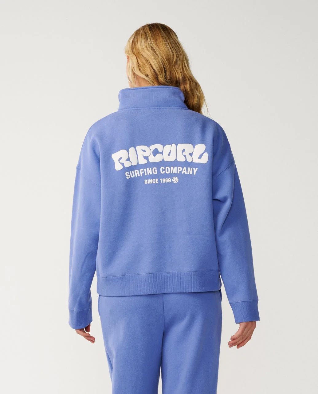 SURF PUFF 1/4 ZIP -Rip Curl07WWFL-CAYENNE-2XS