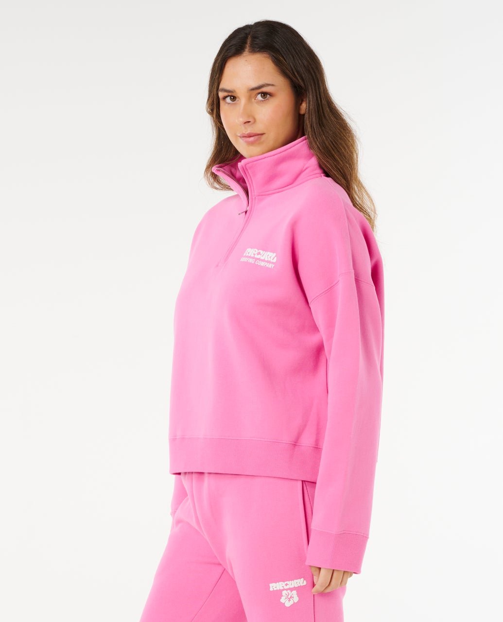 SURF PUFF 1/4 ZIP - Rip Curl07WWFL-SUPER PINK-XL