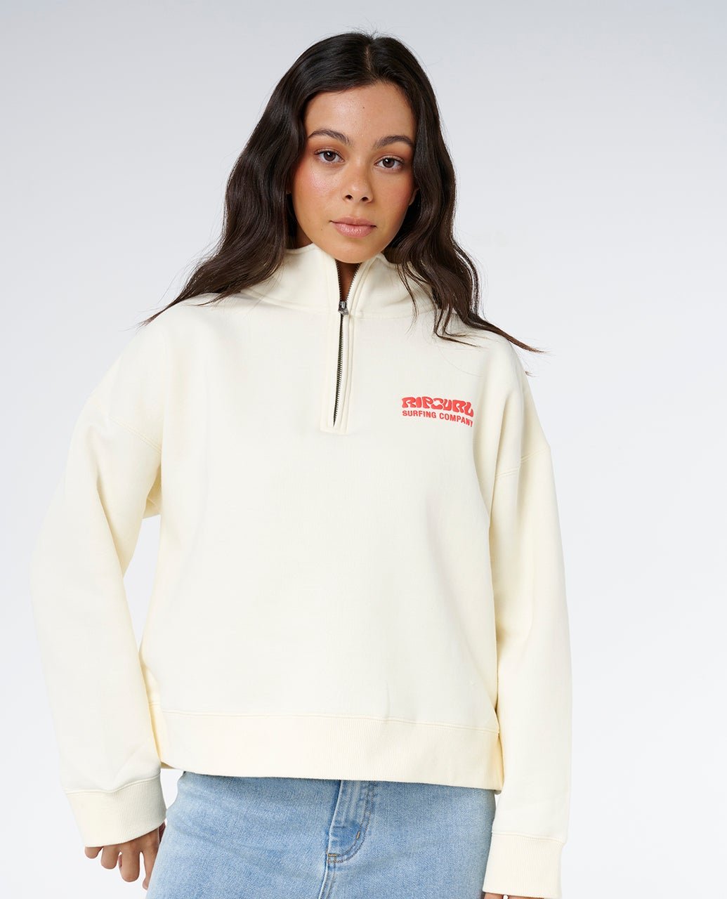 SURF PUFF 1/4 ZIP - Rip Curl07WWFL-CAYENNE-XL