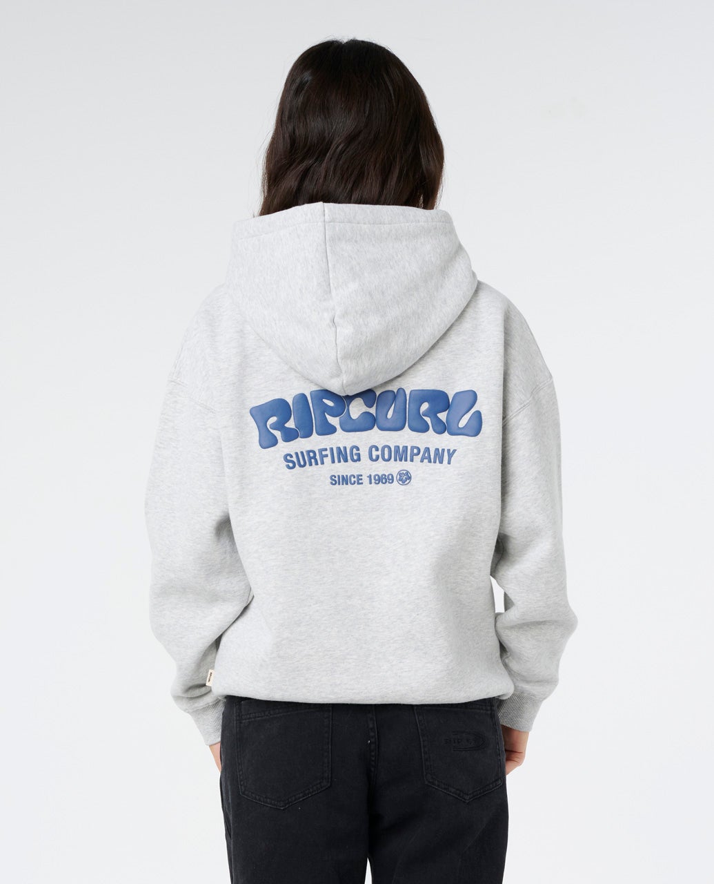 SURF PUFF HERITAGE HOOD - Rip Curl06AWFL-GREY MARLE/NAVY-2XS
