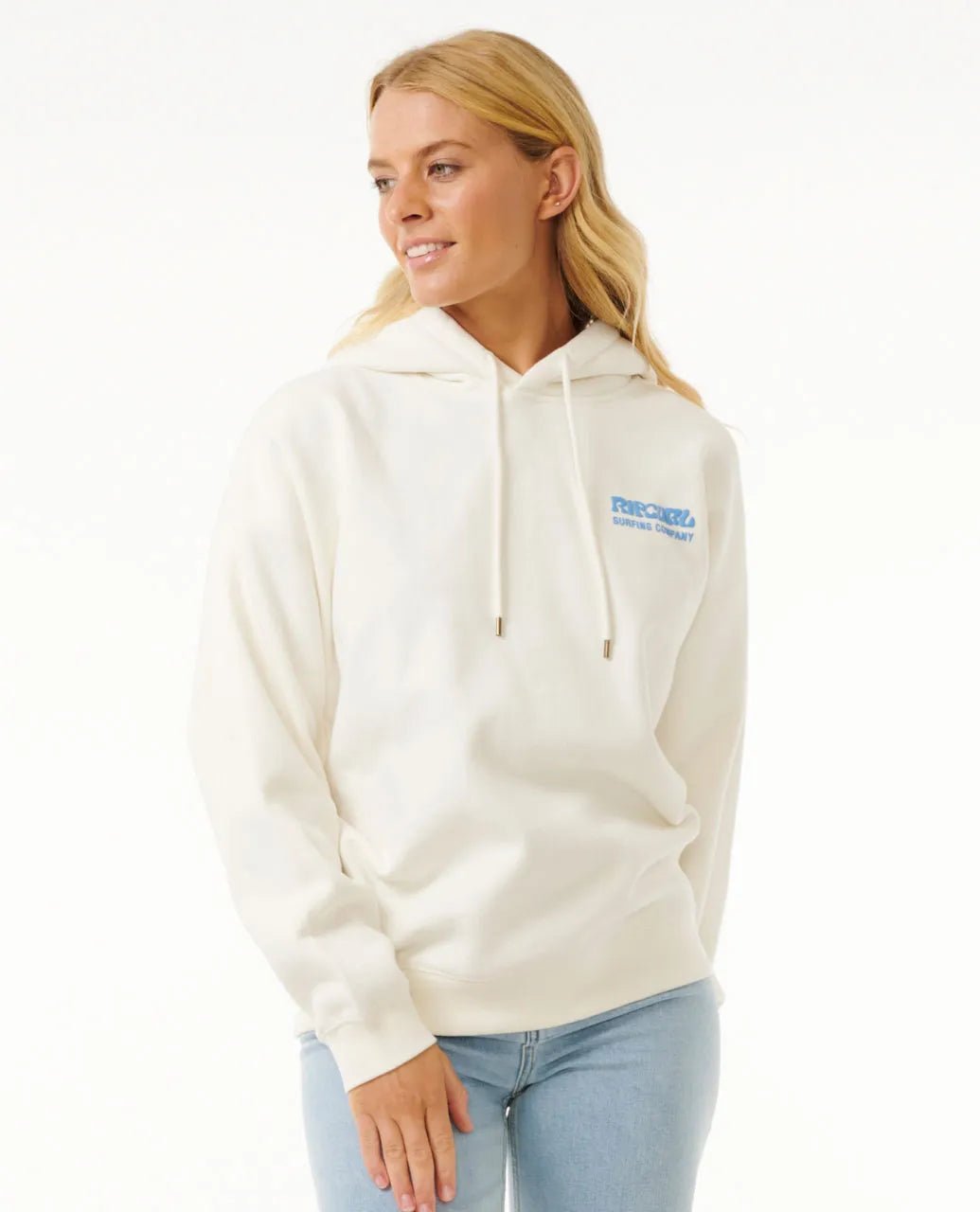 Surf Puff Heritage Hood - Rip Curl06AWFL - 2171 - Bone / Bright blue - L