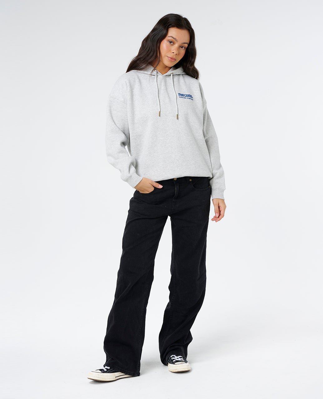 SURF PUFF HERITAGE HOOD - Rip Curl06AWFL-GREY MARLE/NAVY-2XS