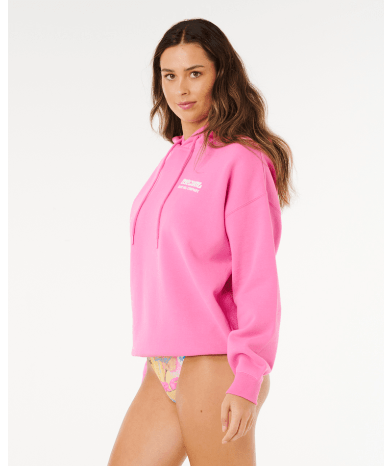 SURF PUFF HERITAGE HOOD - Rip Curl06AWFL-DEEP RED-2XS