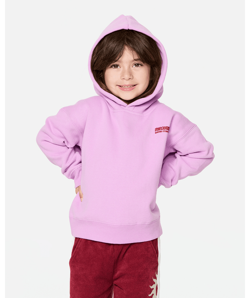 SURF PUFF HERITAGE HOOD-GIRL -Rip Curl00RJFL-SUPER PINK-1to2