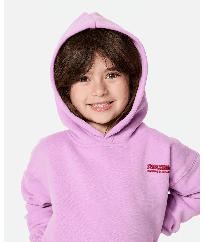 SURF PUFF HERITAGE HOOD-GIRL -Rip Curl00RJFL-SUPER PINK-1to2