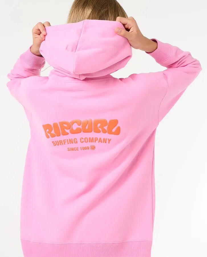 Surf Puff Hood - Girl - Rip Curl021GFL - HOT PINK - 10