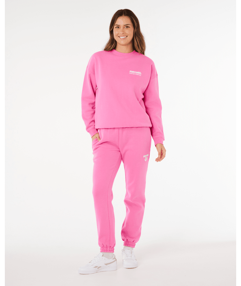 SURF PUFF INSPIRED CREW - Rip Curl0AMWFL-SUPER PINK-2XS