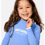 SURF PUFF LS SURFSUIT - GIRL - Rip Curl13KJRV - BLUE - 1 - 2