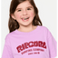 SURF PUFF STANDARD TEE -GIRL -Rip Curl04EJTE-BRIGHT LILAC-3to4