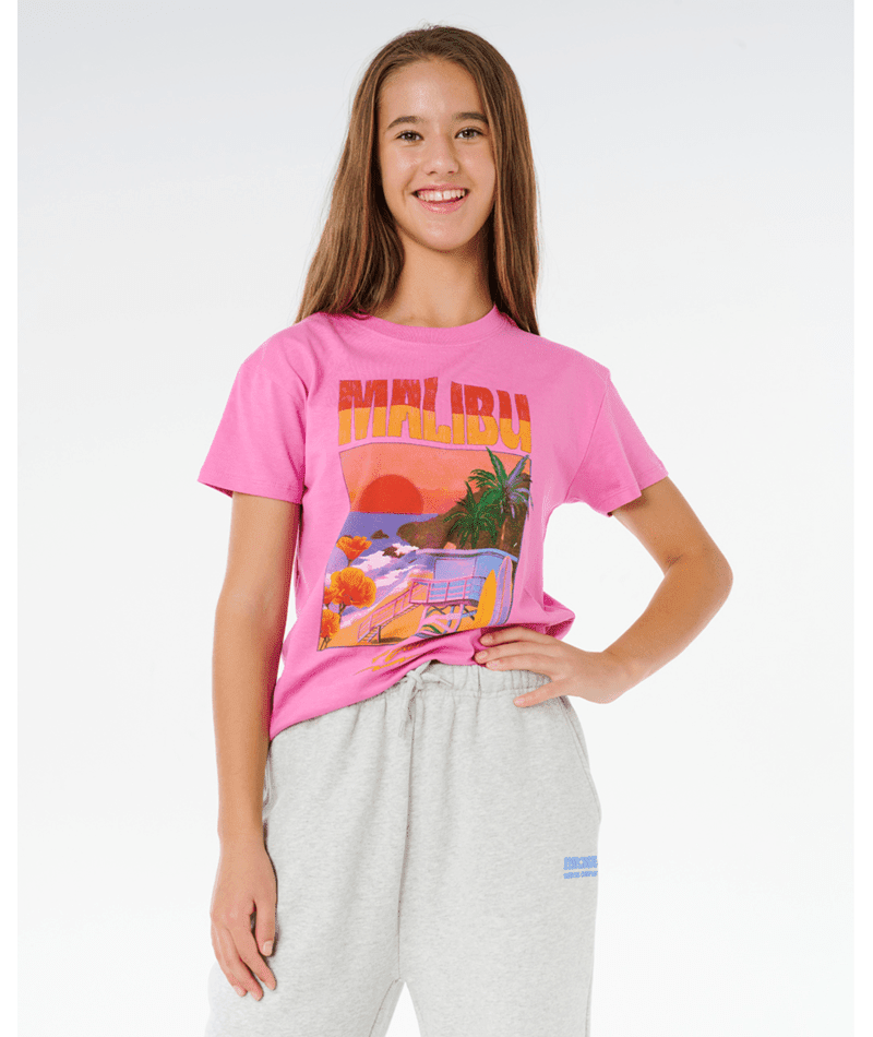 SURF PUFF WIDE LEG T PANT - GIRL - Rip Curl01QGPA-LIGHT GREY MARLE-8