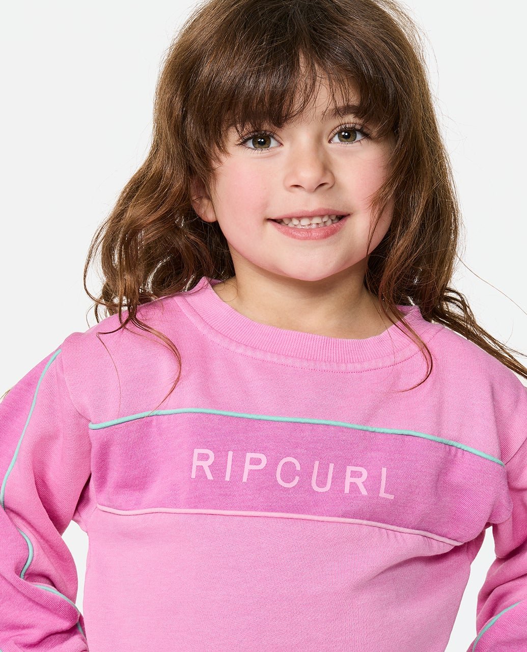 SURF REVIVAL CREW - GIRL - Rip Curl032JFL-CLOUD PINK-1-2