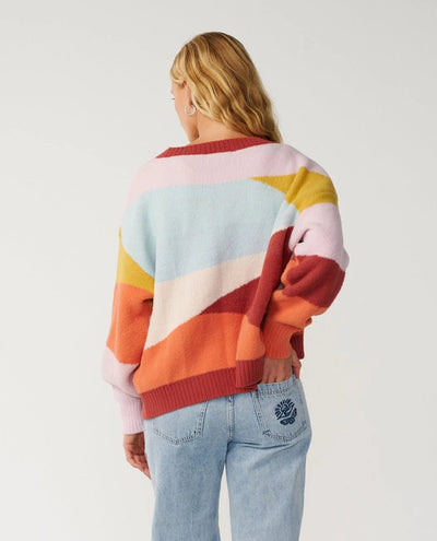 SURF REVIVAL JACQUARD CARDI -Rip Curl03VWKN-MULTICO-2XS