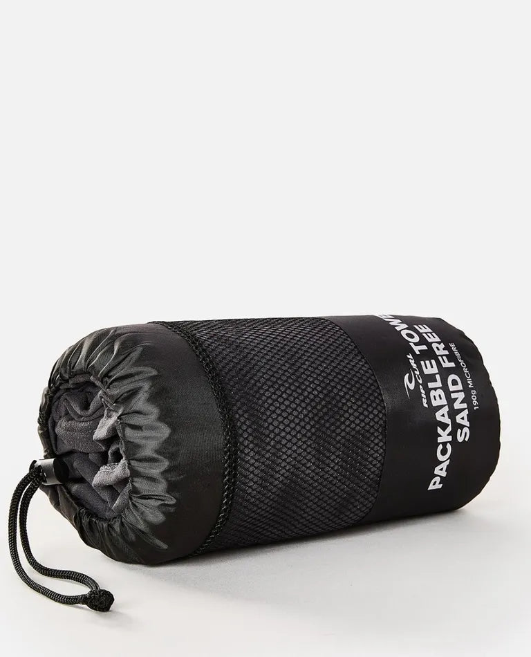 SURF SERIES PACKABLE  HOODED - Rip Curl007MTO - BLACK - 1SZ