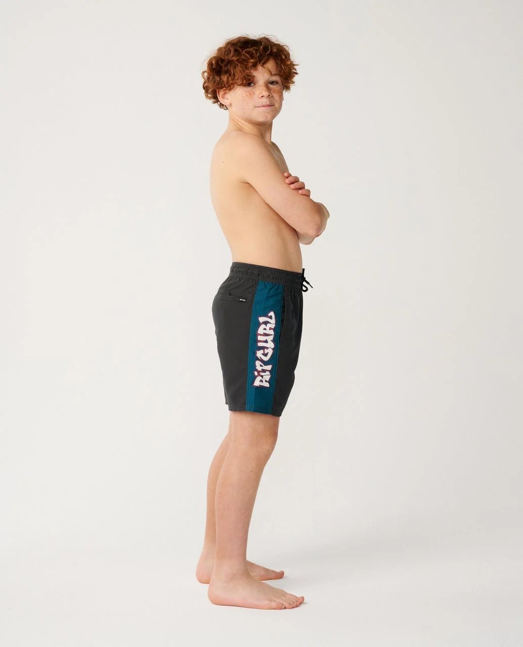 SURF SHACK PANEL VOLLEY-BOY -Rip Curl068BBO-WASHED BLACK-8