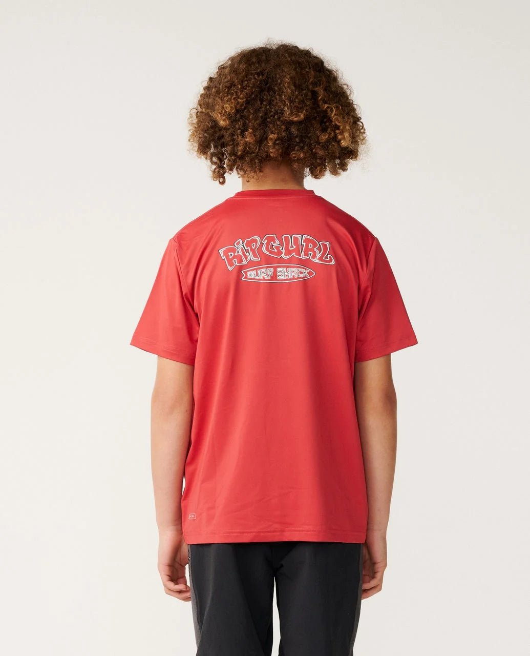 SURF SHACK UPF S/S-BOY -Rip Curl13QBRV-Washed Red-8