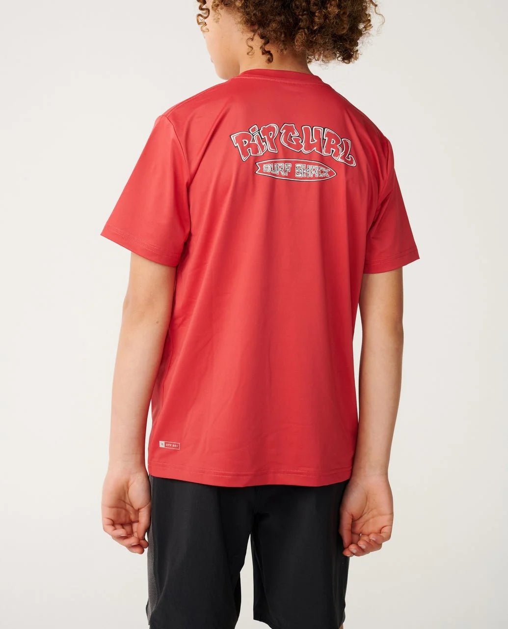 SURF SHACK UPF S/S-BOY -Rip Curl13QBRV-Washed Red-8