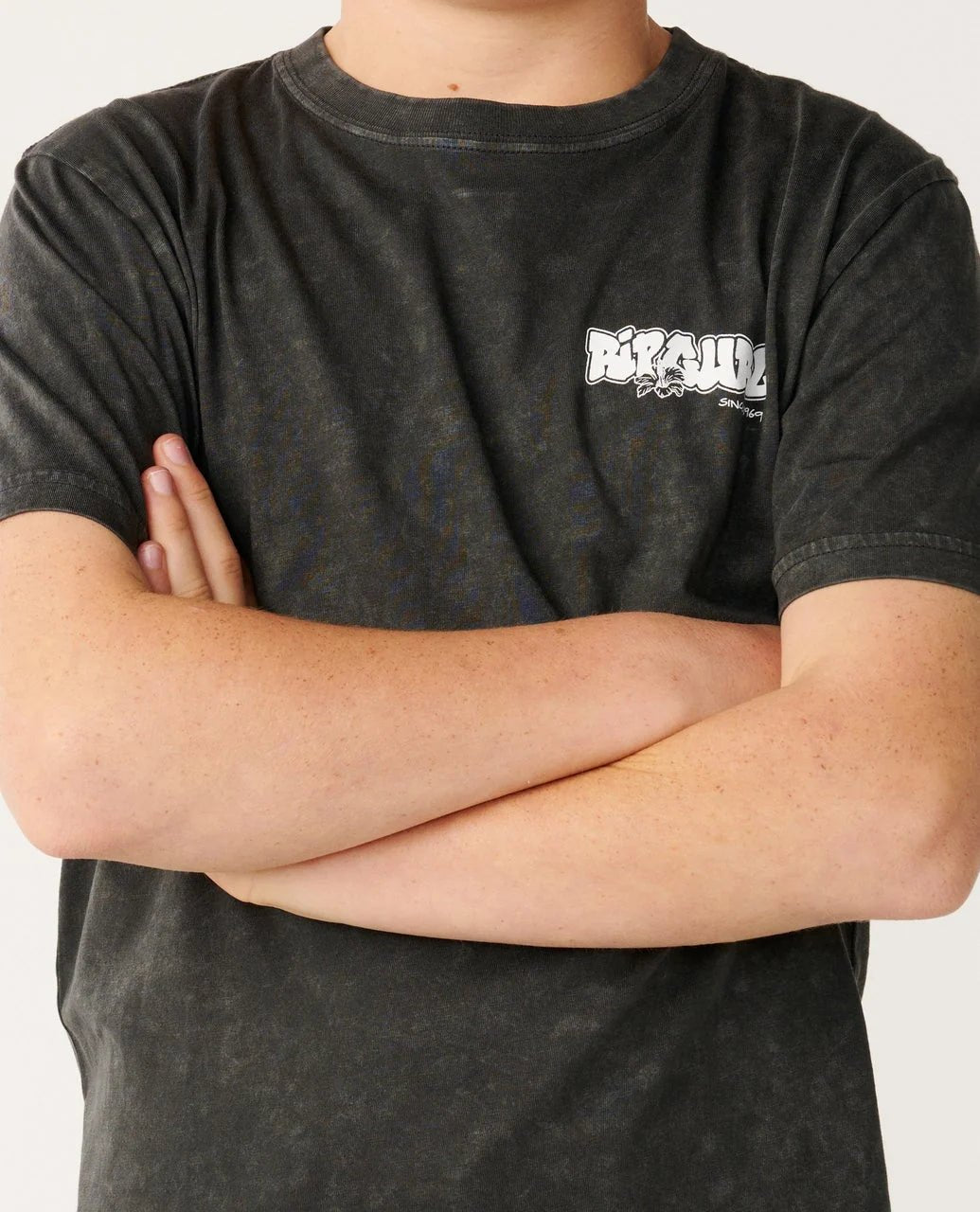 SURF SHACK WASH TEE-BOY -Rip Curl15NBTE-WASHED BLACK-8