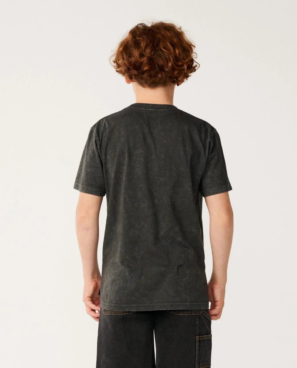 SURF SHACK WASH TEE-BOY -Rip Curl15NBTE-WASHED BLACK-8