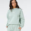 SURF STAPLE RELAXED CREW - Rip Curl07HWFL-Aqua Gray-XS