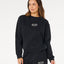 SURF STAPLE RELAXED CREW - Rip Curl07HWFL-BLACK-2XS