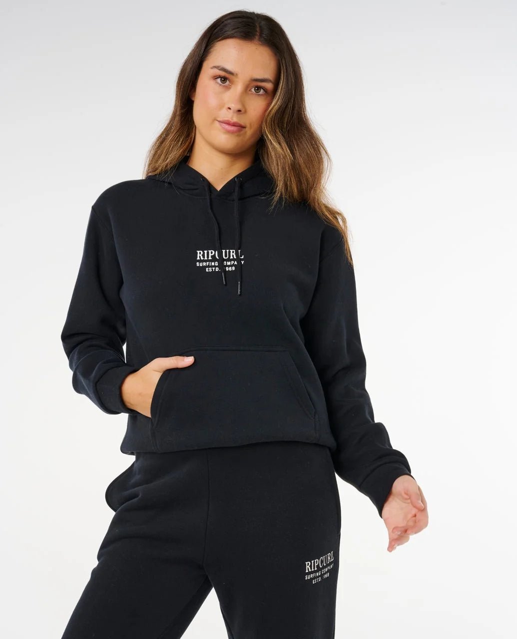 SURF STAPLE RELAXED HOOD -Rip Curl07IWFL-SPORTS MARLE-2XS