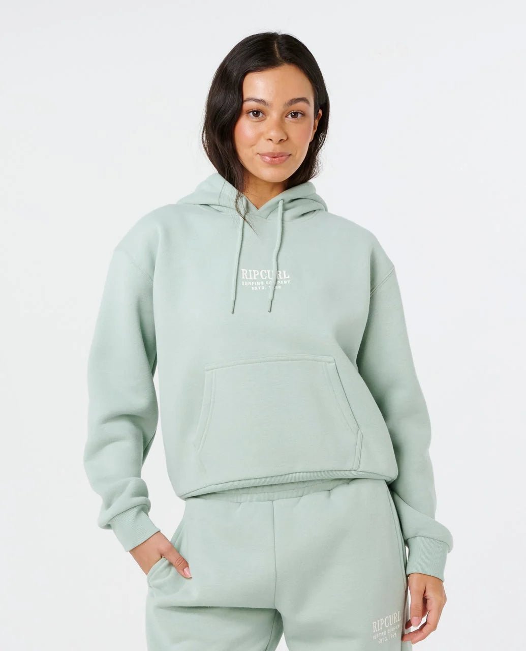 SURF STAPLE RELAXED HOOD -Rip Curl07IWFL-SPORTS MARLE-2XS
