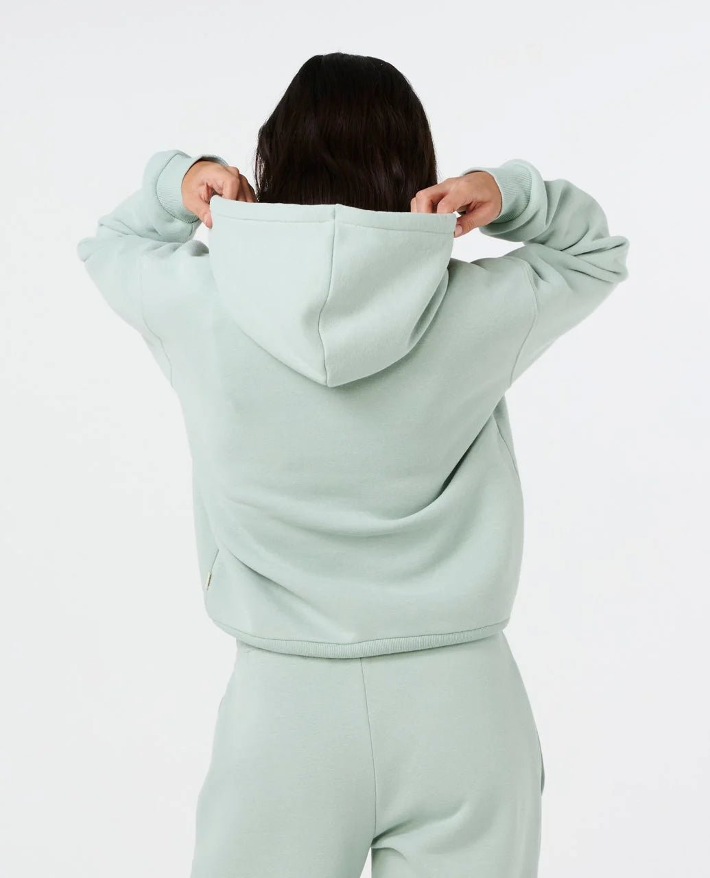 SURF STAPLE RELAXED HOOD -Rip Curl07IWFL-AQUA GRAY-S