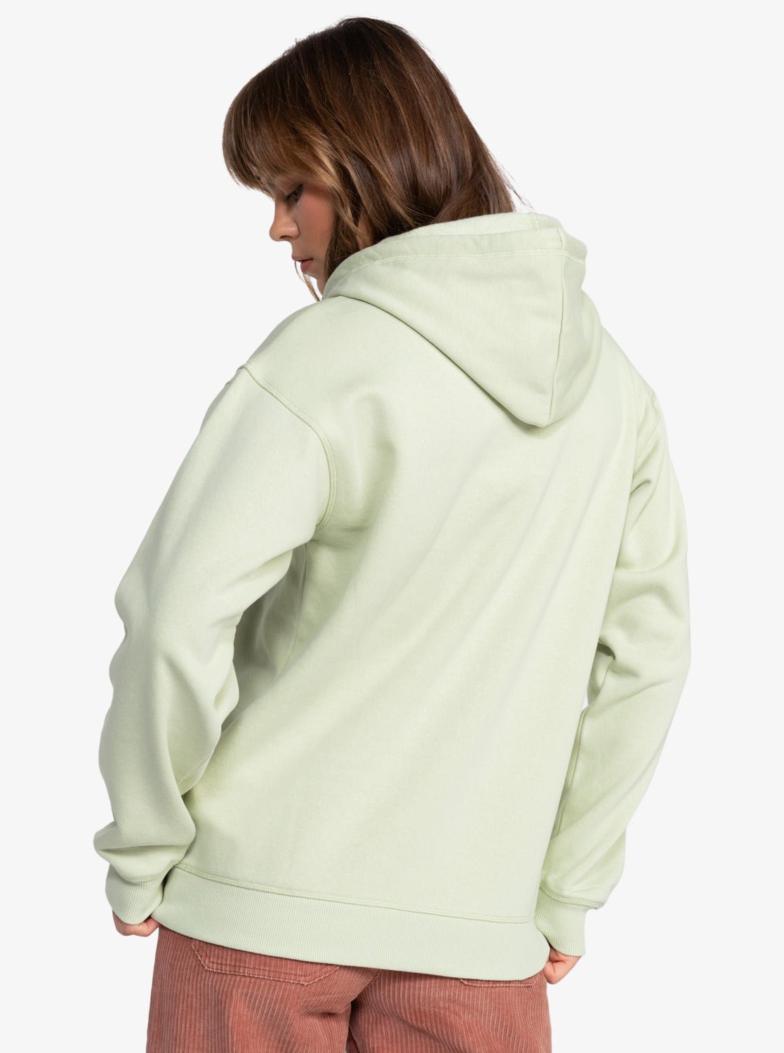 Surf Stoked Hoodie Brushed A - RoxyERJFT04806 - Laurel Green - L