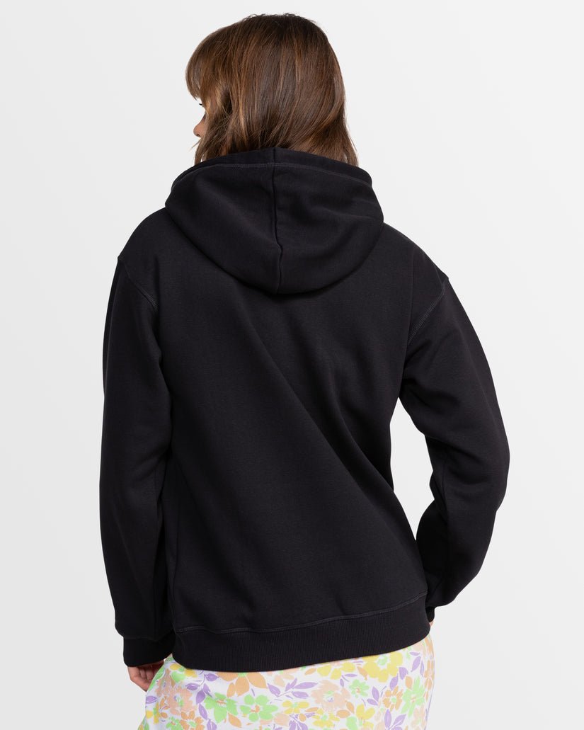 Surf Stoked Hoodie Brushed B - RoxyERJFT04807 - Anthracite - L