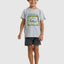 Surf The Earth Boy SS - Quiksilveruqkzt03382 - sgrh - Athletic Heather - 2