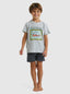 Surf The Earth Boy SS - Quiksilveruqkzt03382 - sgrh - Athletic Heather - 2