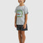 Surf The Earth Boy SS - Quiksilveruqkzt03382 - sgrh - Athletic Heather - 2