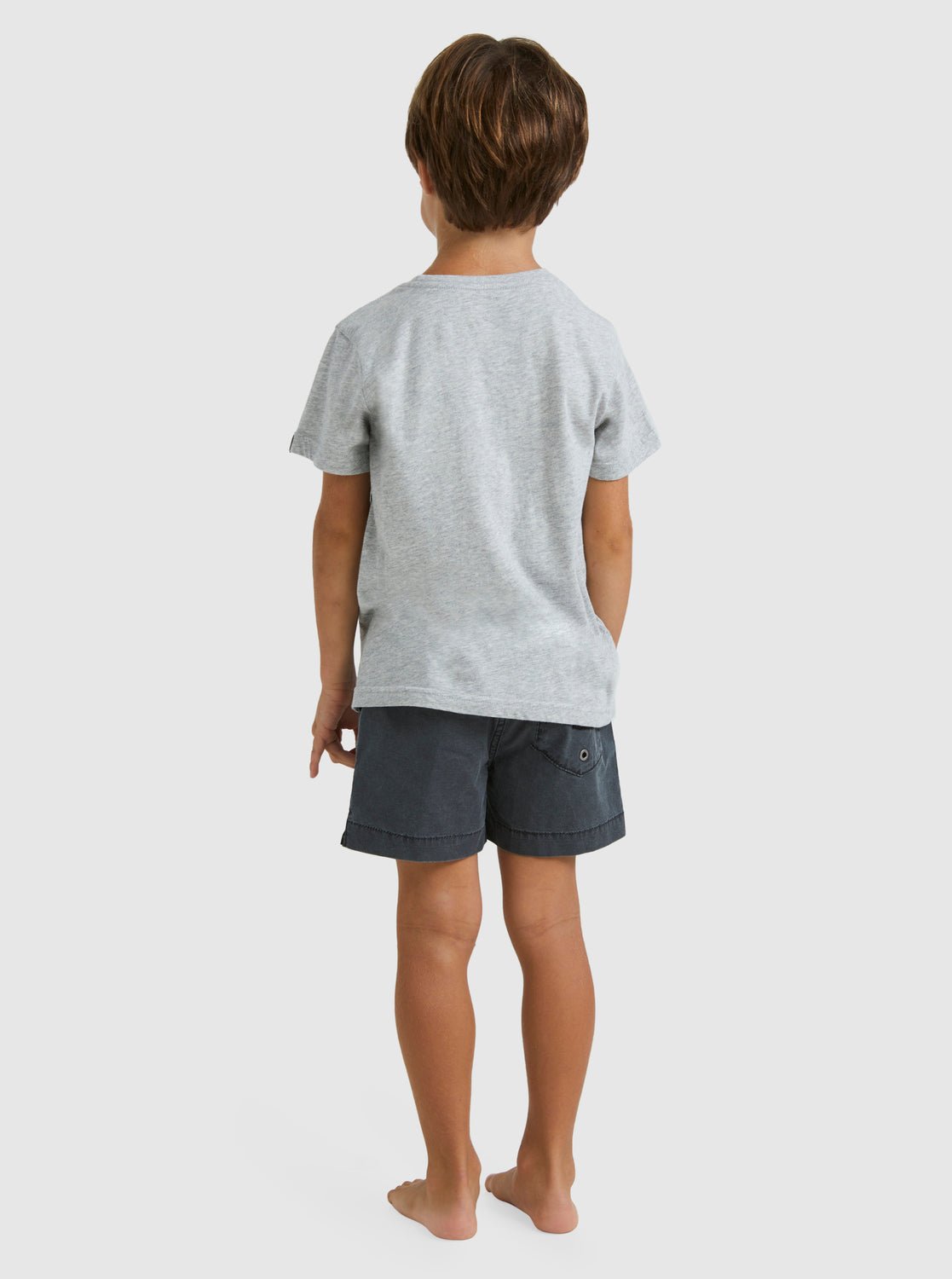 Surf The Earth Boy SS - Quiksilveruqkzt03382 - sgrh - Athletic Heather - 2