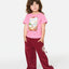 SURF VISTA TEE - GIRL -Rip Curl059JTE-BRIGHT PINK-1to2