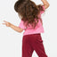SURF VISTA TEE - GIRL -Rip Curl059JTE-BRIGHT PINK-1to2