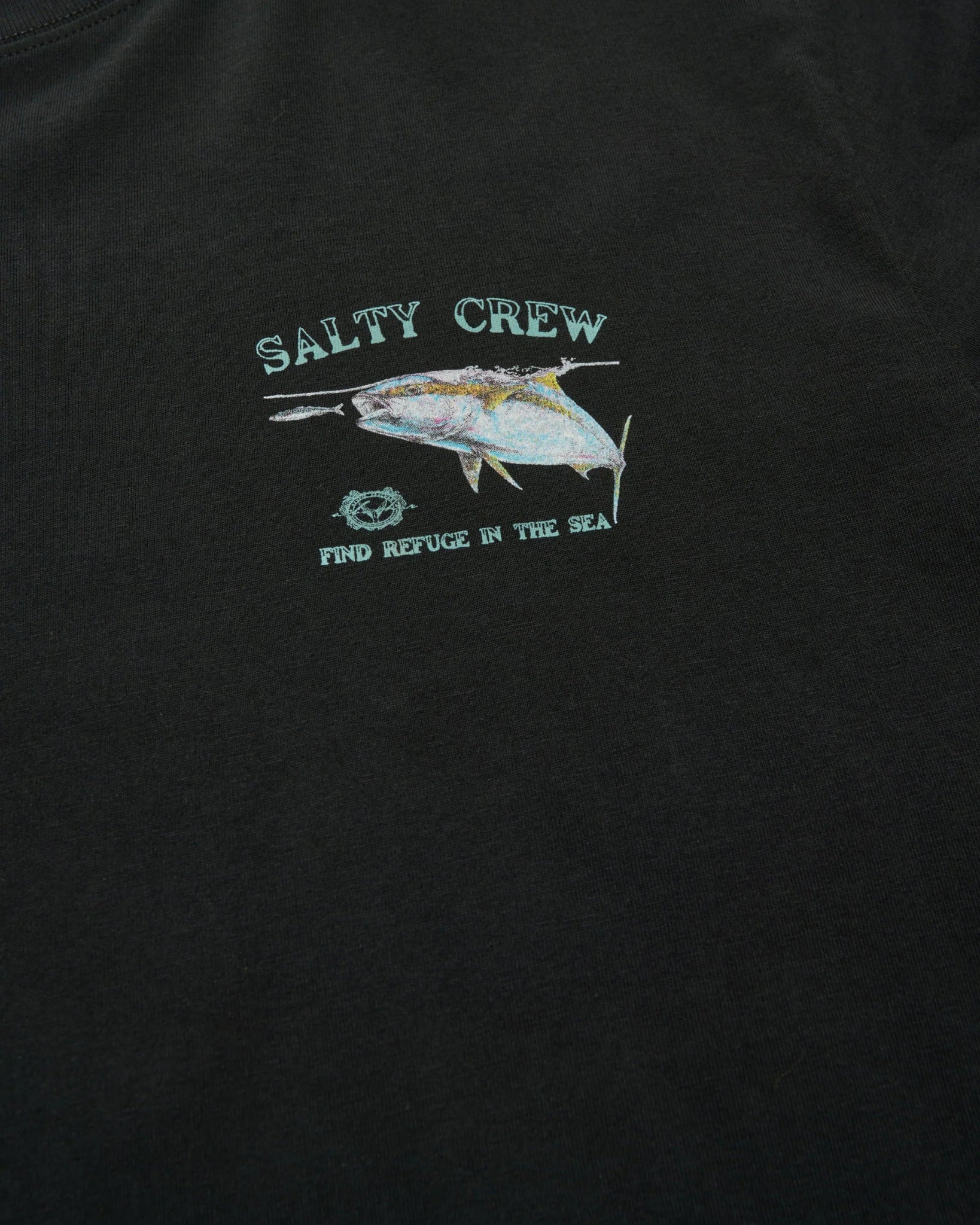 SURFACE CLASSIC SS TEE - Salty Crew200358914A - BLACK - S