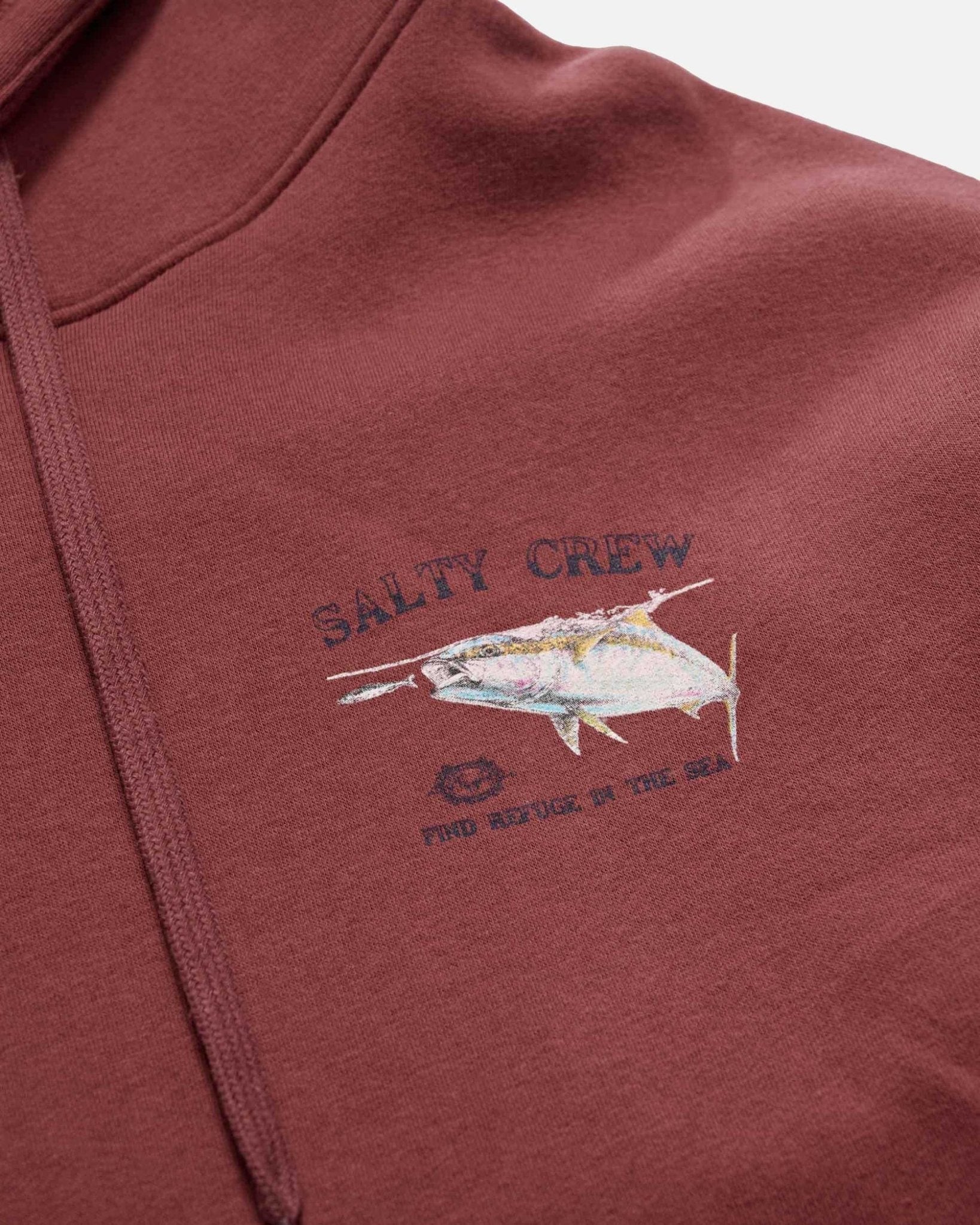 SURFACE MW HOOD - Salty Crew20335391A-BURGUNDY-S