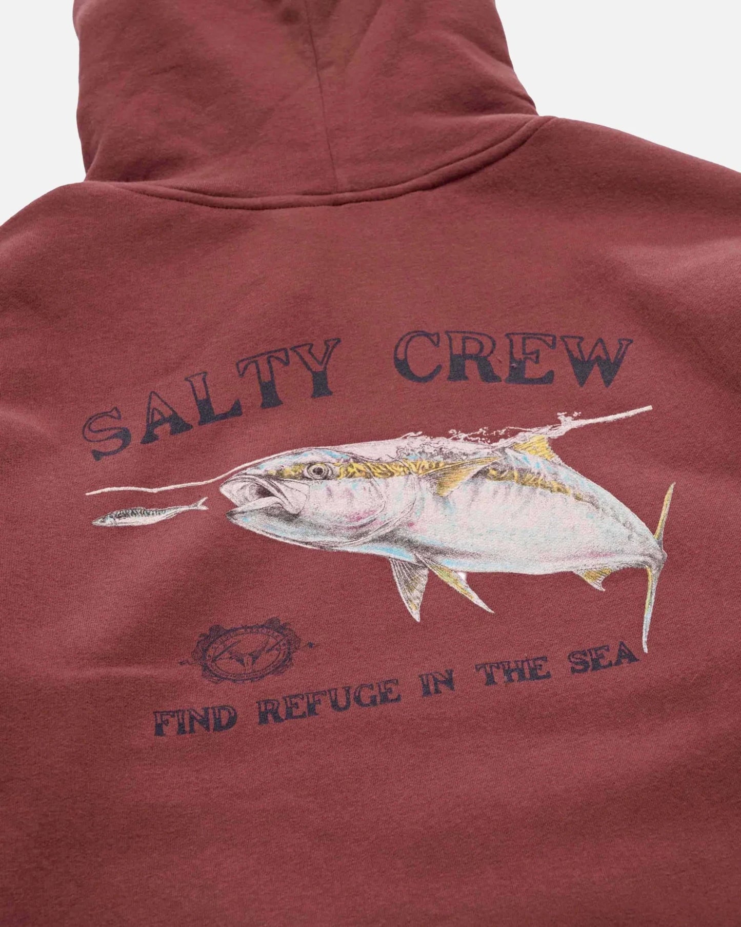 SURFACE MW HOOD - Salty Crew20335391A-BURGUNDY-S