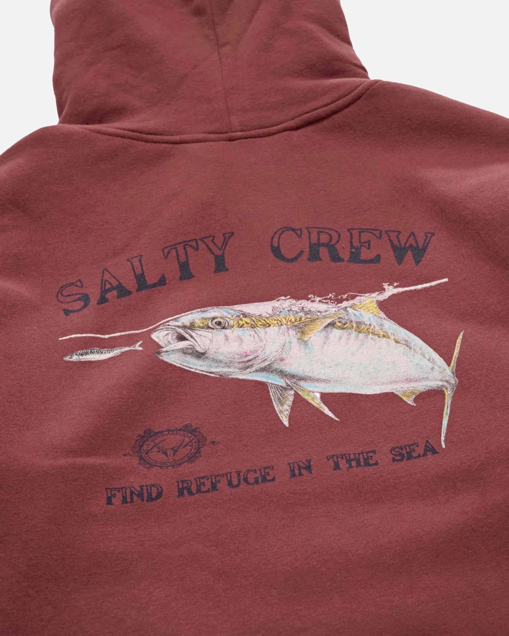 SURFACE MW HOOD - Salty Crew20335391A-BURGUNDY-S