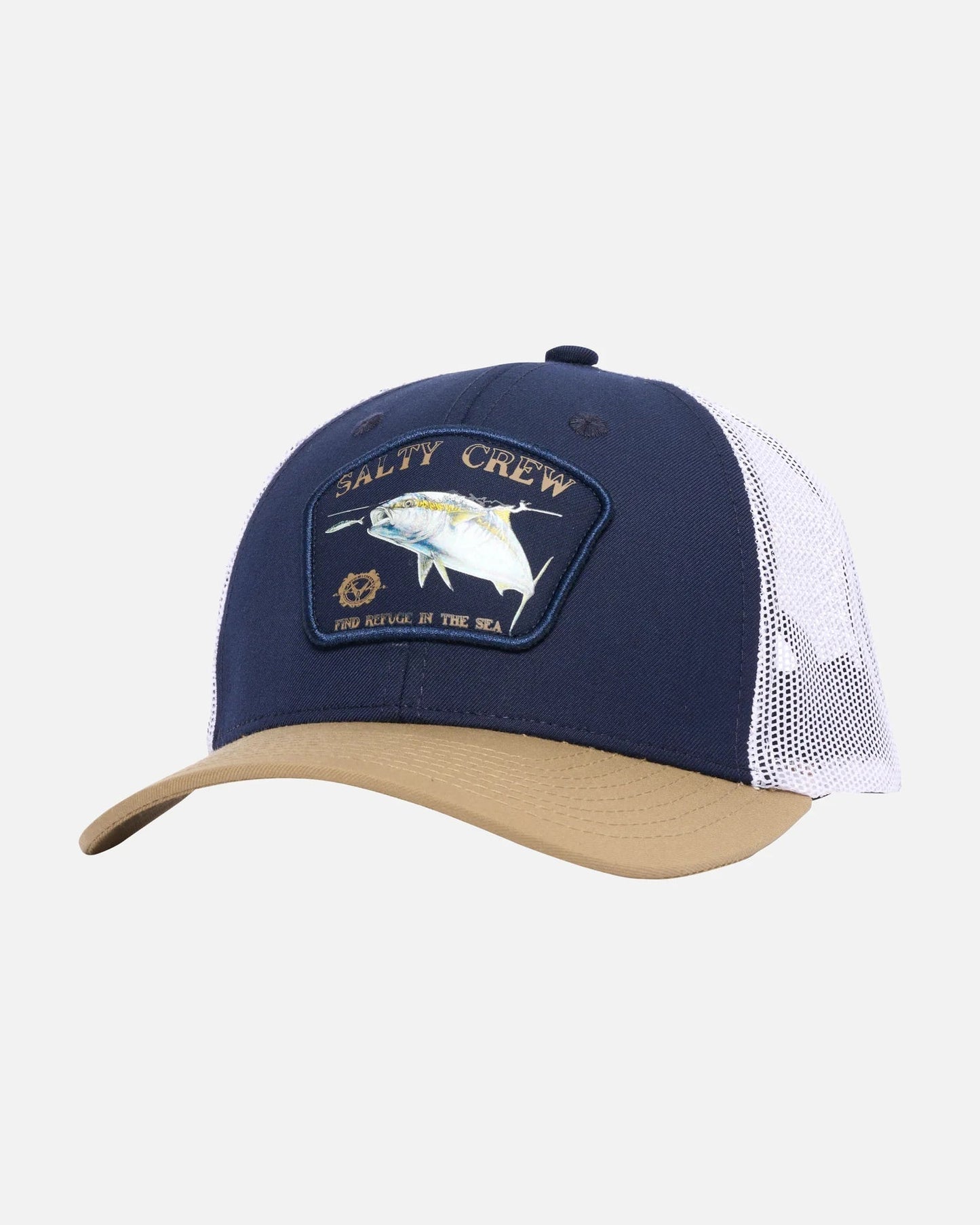 SURFACE RETRO TRUCKER - Salty Crew35035674A-NAVY/TAN/WHITE-OSFA