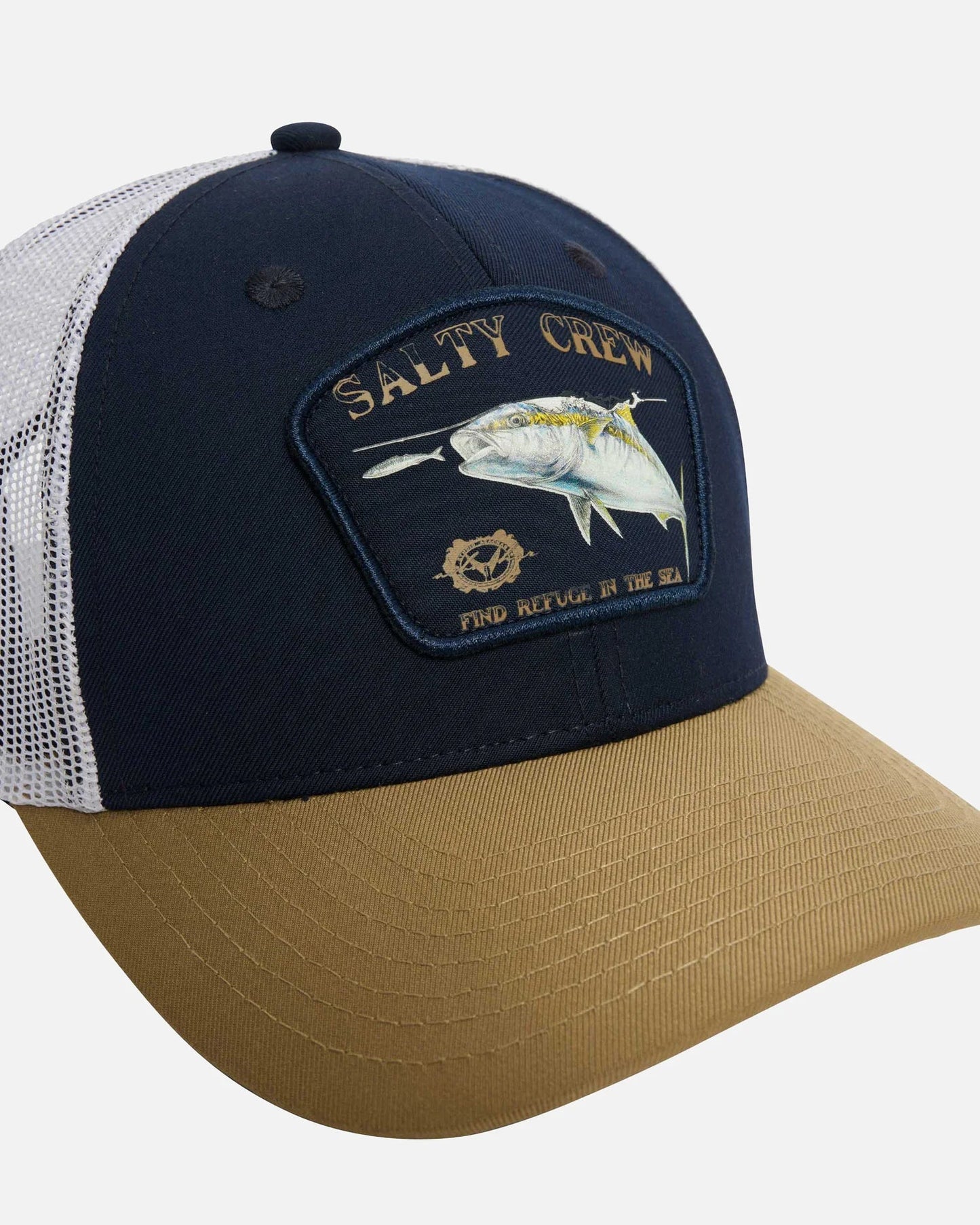 SURFACE RETRO TRUCKER - Salty Crew35035674A-NAVY/TAN/WHITE-OSFA