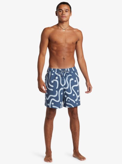 Surfsilk Mix Volley 17NB - QuiksilverAQYJV03143 - BYL8 - Vintage Indigo - L