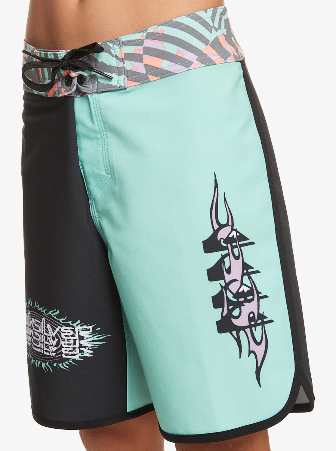 Surfsilk Radical Scallop 16 - QuiksilverEQBBS03657 - BFQ8 - Pastel Turquoise - 10