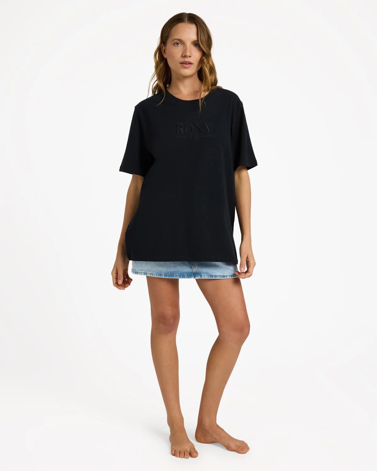 SWEET LIFE TEE -RoxyURJZT04000-BLACK-XS