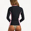 SWELL LS RASHIE -RoxyURJWR03285-BLACK-XS