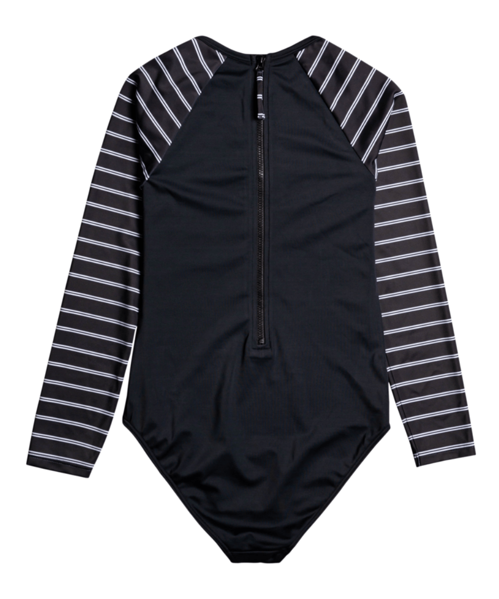 Swim For Good Time Bico Onesie - RoxyERGWR03314 - KVJ3 - Anthracite Double Stripe Hor S - 10