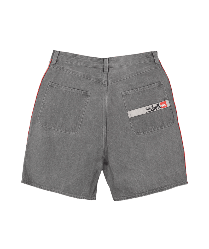 SYSTEM DENIM SHORT -QuiksilverUQYDS03005-DARK SMOKE-30