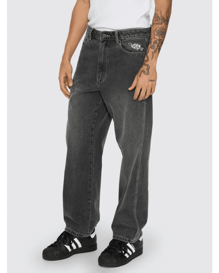 Tainted Love Carpenter Jean - WorshipPW26-406B-Ghosted Black Fade-26